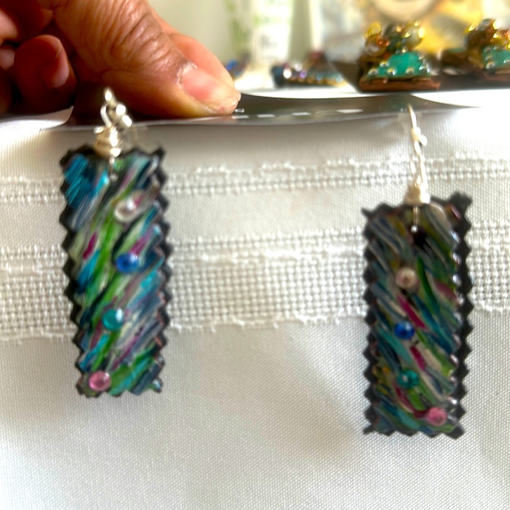 Handmade leather necklace